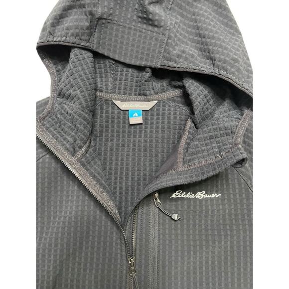 Eddie Bauer Women’s WR Sandstone Backbone Grid Hooded Jacket (NWT) -‎ size M - Picture 2 of 8
